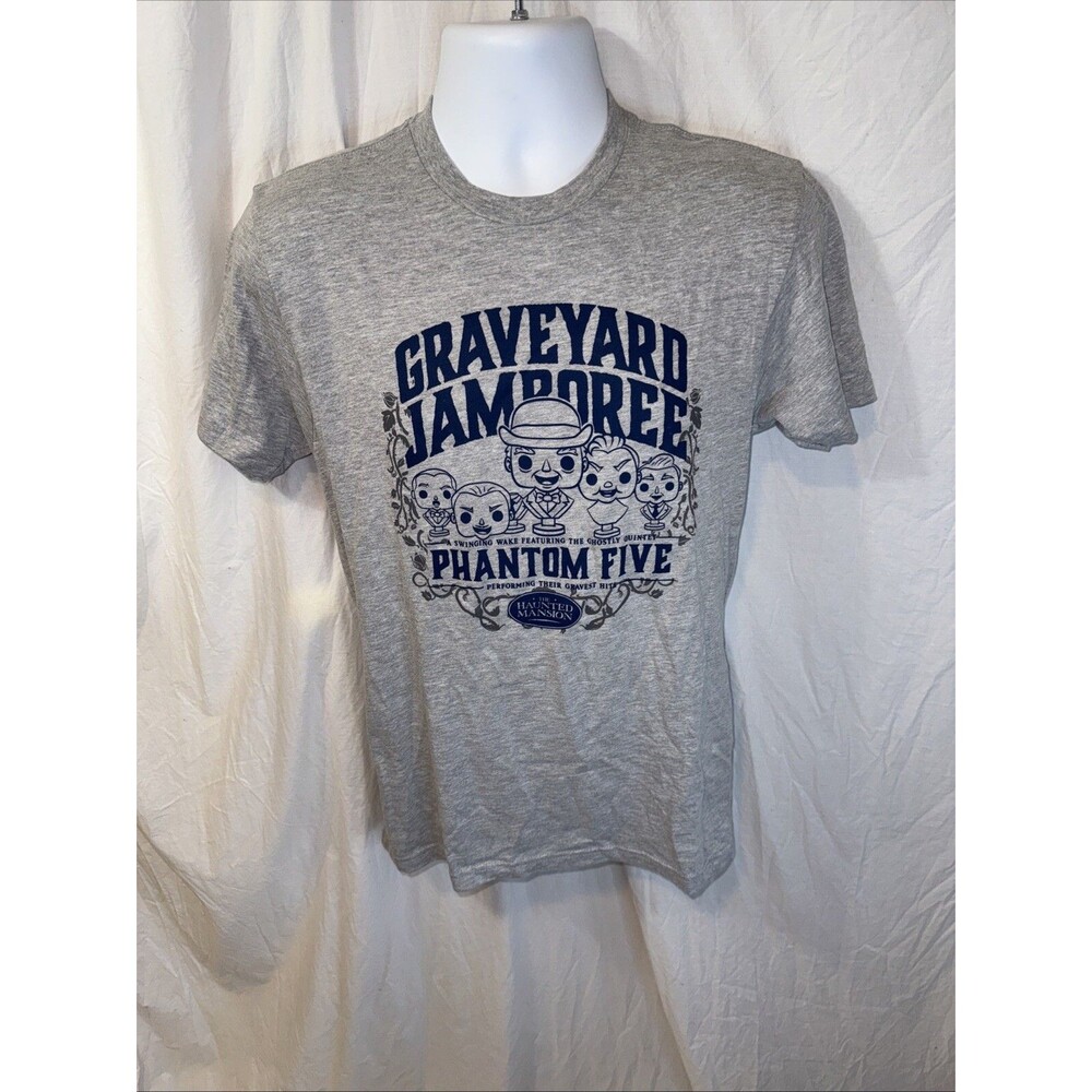 NWT Disney The Haunted Mansion Pop! Tees Graveyard Jamboree T-shirt Size Small